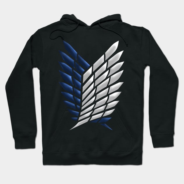 Attack on titans 3 ( wings of freedom ) Hoodie by Invisibleman17